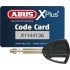 Замок с сигнализацией ABUS 8077 GRANIT DETECTO X-PLUS red